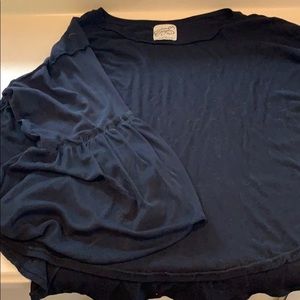 Free people 3/4 dressy tee